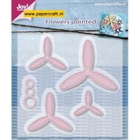 6002/0596 Flowers Pointed