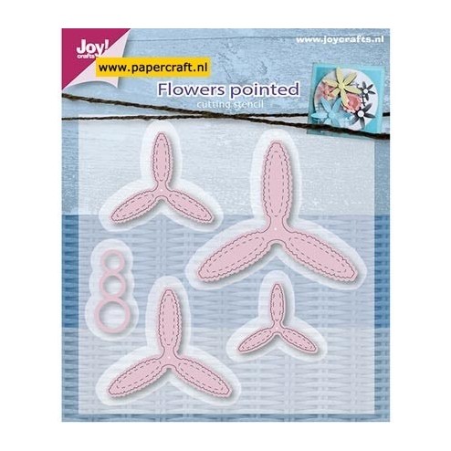 6002/0596 Flowers Pointed