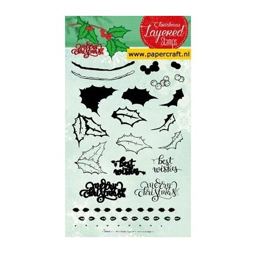 STAMPLS10 Layered Christmas Stamps 10