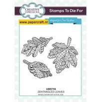 UMS756 Zentangled Leaves