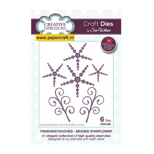 CED1466 Beaded Starflower