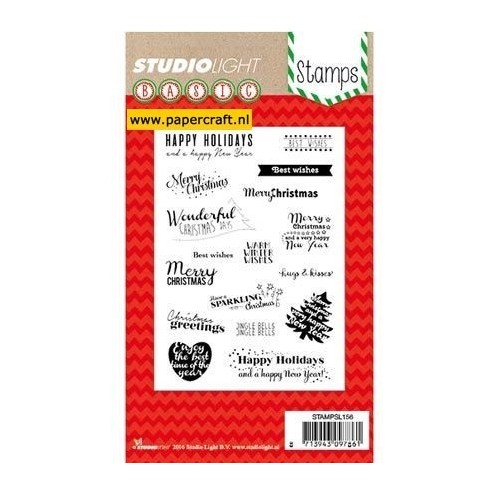 STAMPSL156 Basic Christmas Stamp 156