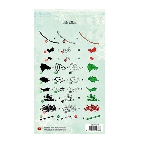 STAMPLS10 Layered Christmas Stamps 10