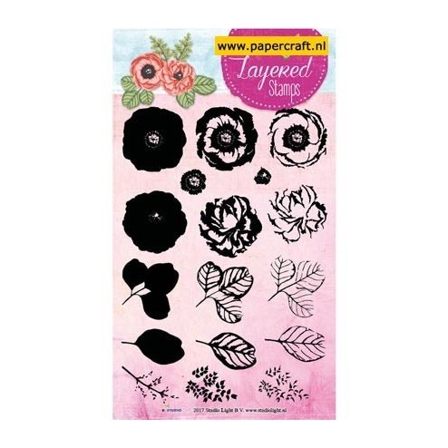 STAMPLS17 Layered Flower Stamps 17