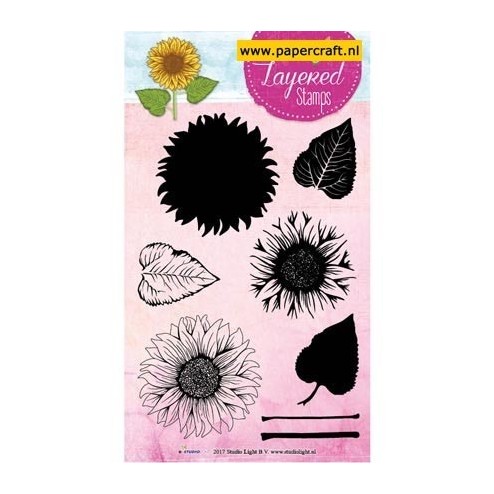 STAMPLS16 Layered Flower Stamps  16