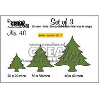 CLSET40 Kerstbomen Dik
