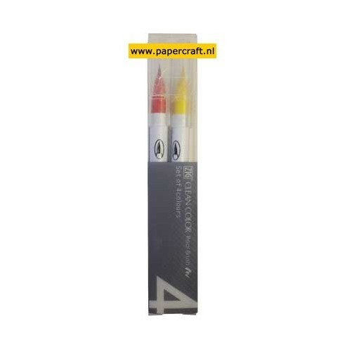 RB-6000AT/4VC Set Real Brush Pure Colours