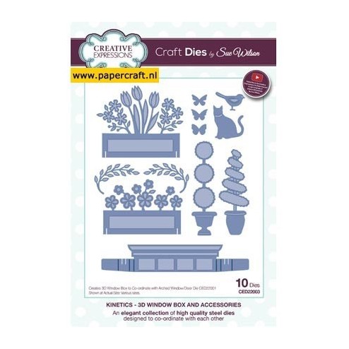 CED22003 3D Window Box and Accessories