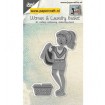 6002/0674 Woman & Laundry Basket