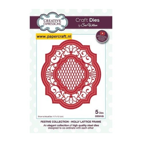 CED3125 Holly Lattice Frame