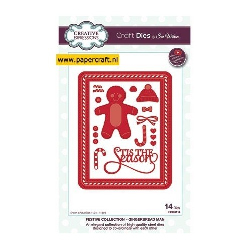 CED3114 Gingerbread Man
