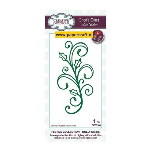 CED3106 Holly Swirl