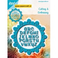 6002/0929 Bloemencirkel Met Alfabet