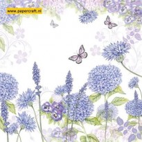 111330/9310 Wilde Bloemen Paars