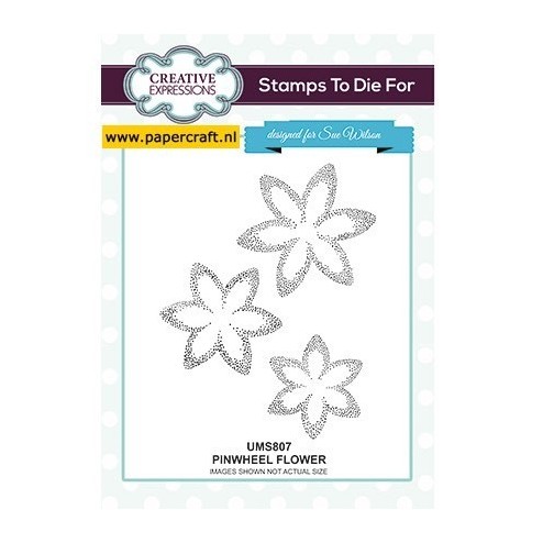 UMS807 Pinwheel Flower