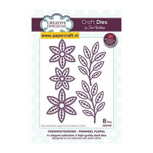 CED1487 Pinwheel Floral