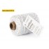 Lurex Twist Wit Zilver
