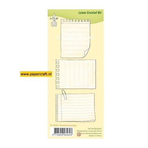 55.4643 Notebook Pages