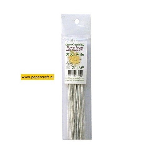 Paper Wrapped Wire White