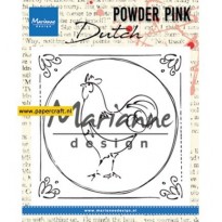 PP2805 Powder Pink Dutch Rooster