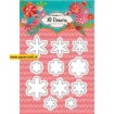 3D Flowers Stencil 95