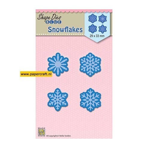 SDB059 4 Snowflakes