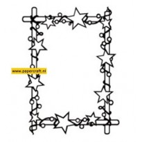 HSFC006 Christmas Rectangle Starry Frame