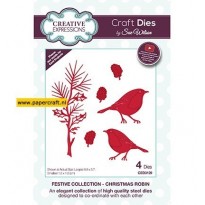 CED3129 Christmas Robin