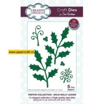 CED3141 Bold Holly Leaves