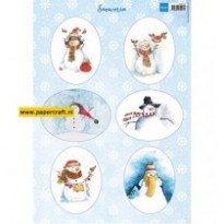 VK9568 Snowmen Oval