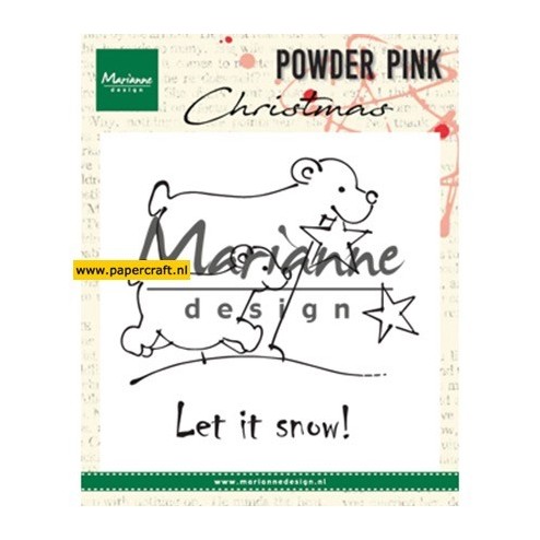 PP2808 Powder Pink Polar Bears