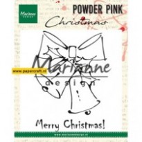 PP2810 Powder Pink Merry Christmas Belks