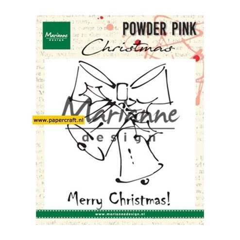 PP2810 Powder Pink Merry Christmas Belks