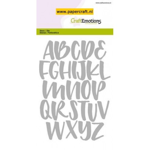 115633/0512 Alfabet Handlettering Hoofdletters