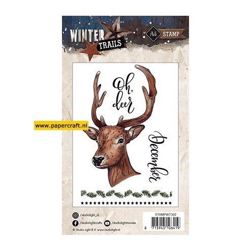 STAMPWT302 Winter Trails Stempel 302