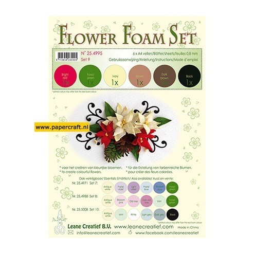 25.4995 Set 9 Brown Red Green