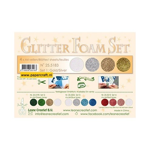 25.5183 Set 1 Glitter Gold Silver