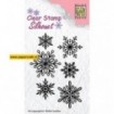 SIL039 6 Snowflakes