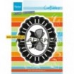 CR1458 Oval Ribbon Die