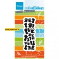 CR1457 Punch Die Hands & Feet