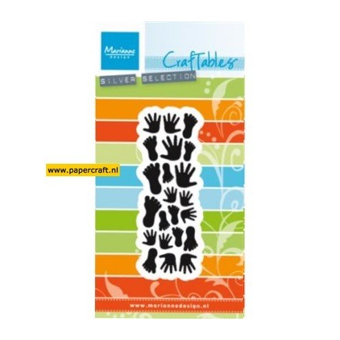 CR1457 Punch Die Hands & Feet