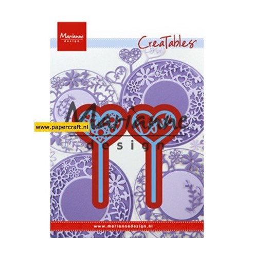 LR0573 Heart Pins