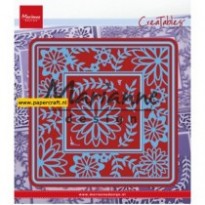 LR0577 Flower Frame Square