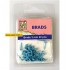 Floral Brads Baby Blauw