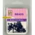 Floral Brads Donkerblauw