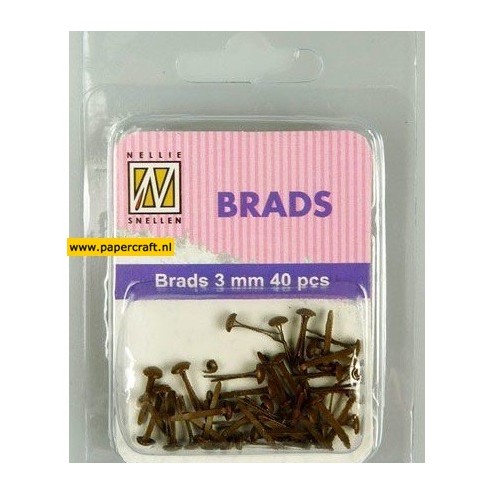 Floral Brads Bruin
