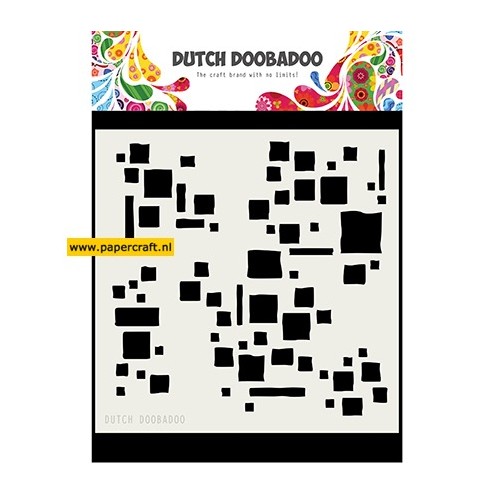 Dutch Doobadoo Stencil 470.715.615 Squares