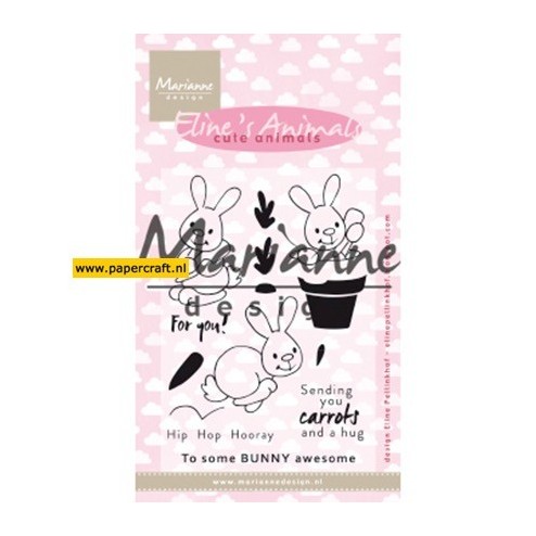 EC0178 Eline’s Cute Animals Bunnies