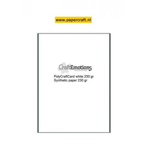 PolyCraftCard Wit