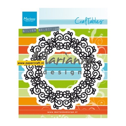 CR1470 Floral Doily